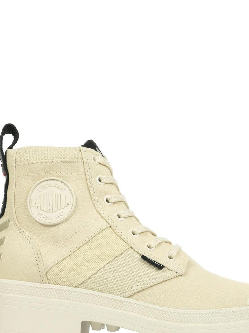 Boots Palladium Pallabase HI Army Beige - Kiabi