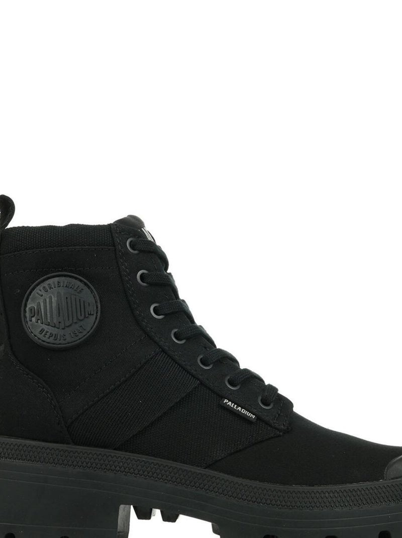 Boots Palladium Pallabase HI Army Noir - Kiabi