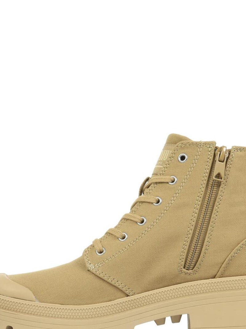 Boots Palladium Pallabase Twill Beige - Kiabi