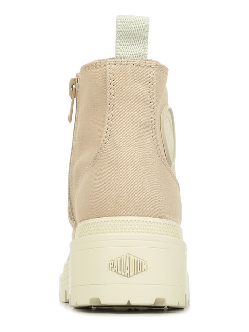 Boots Palladium Pallabase Twill Beige - Kiabi