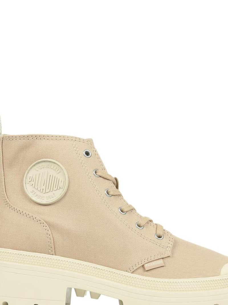 Boots Palladium Pallabase Twill Beige - Kiabi
