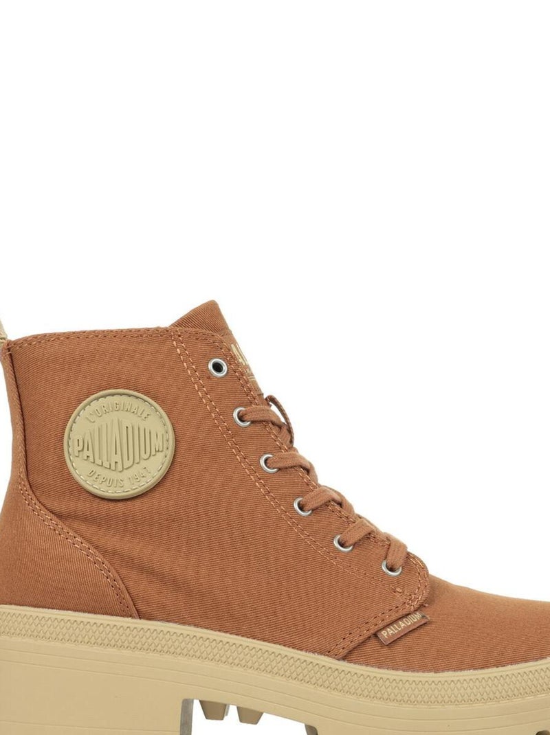 Boots Palladium Pallabase Twill Marron - Kiabi