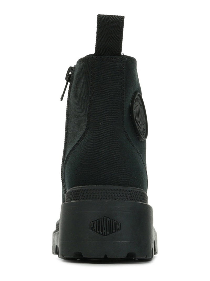Boots Palladium Pallabase Twill Noir - Kiabi