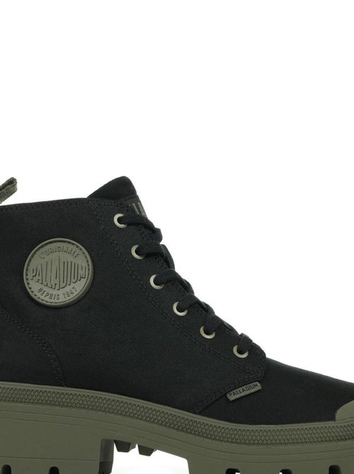 Boots Palladium Pallabase Twill - Kiabi Boots Palladium Pallabase Twill - Kiabi