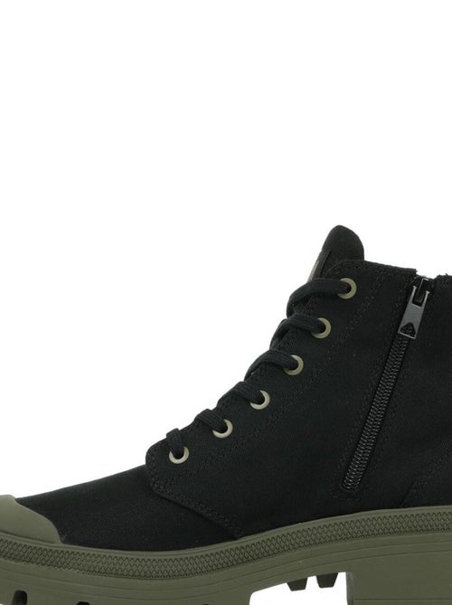 Boots Palladium Pallabase Twill - Kiabi Boots Palladium Pallabase Twill - Kiabi