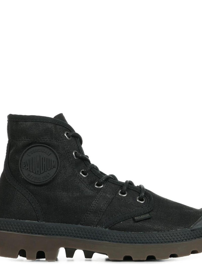 Boots Palladium Pallabrousse Wax gris anthracite - Kiabi
