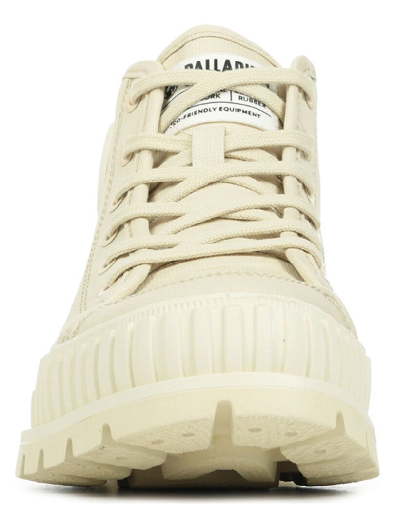 Boots Palladium Pallashock Organic 2 Beige - Kiabi