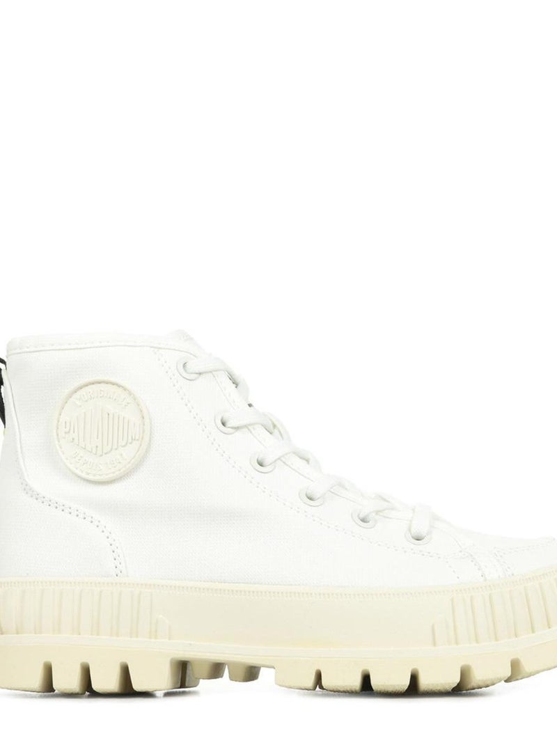 Boots Palladium Pallashock Organic 2 Blanc - Kiabi