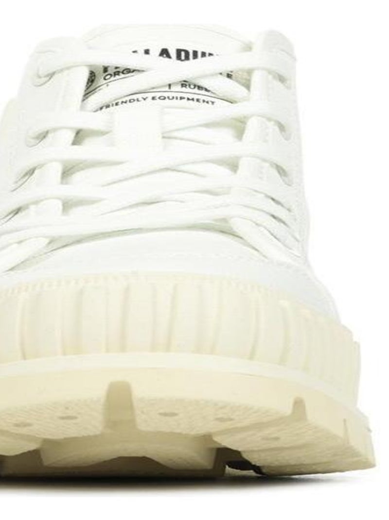 Boots Palladium Pallashock Organic 2 Blanc - Kiabi