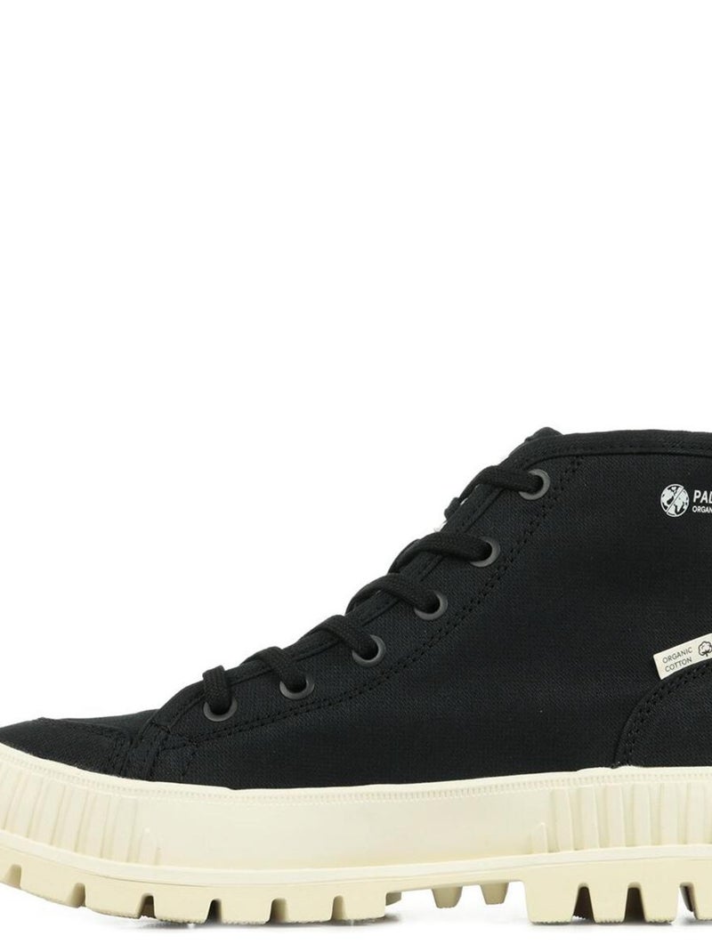 Boots Palladium Pallashock Organic 2 Noir - Kiabi