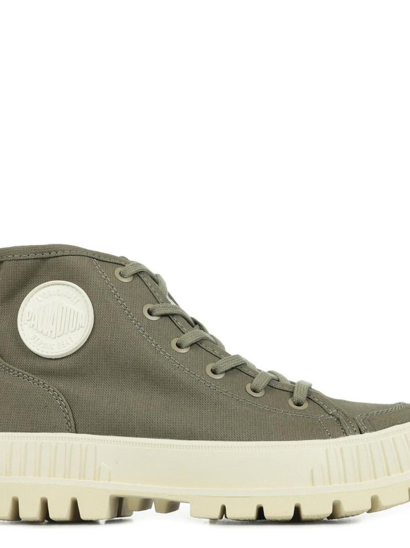 Boots Palladium Pallashock Organic 2 Vert olive - Kiabi