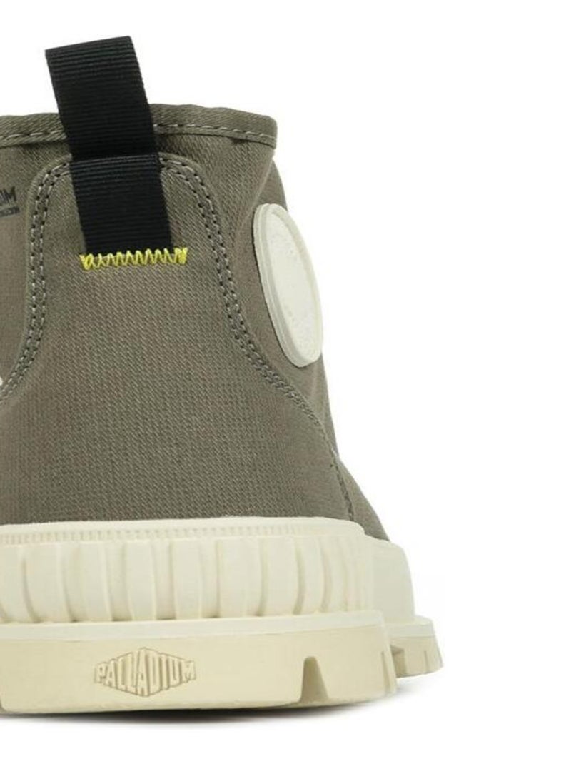 Boots Palladium Pallashock Organic 2 Vert olive - Kiabi