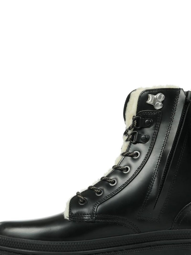 Boots Palladium Pallatrooper Off Wl Noir - Kiabi