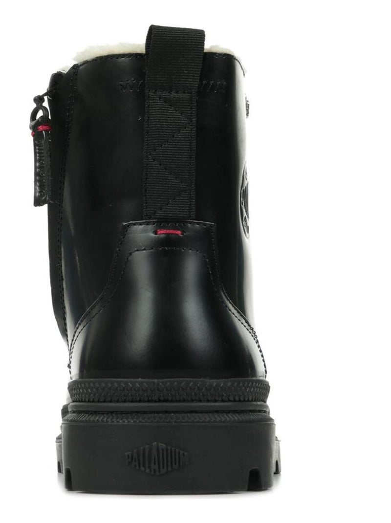 Boots Palladium Pallatrooper Off Wl Noir - Kiabi