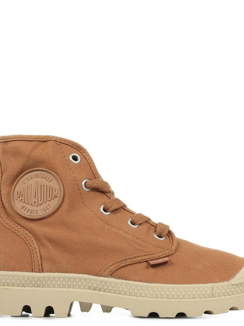 Boots Palladium Pampa Hi Marron - Kiabi