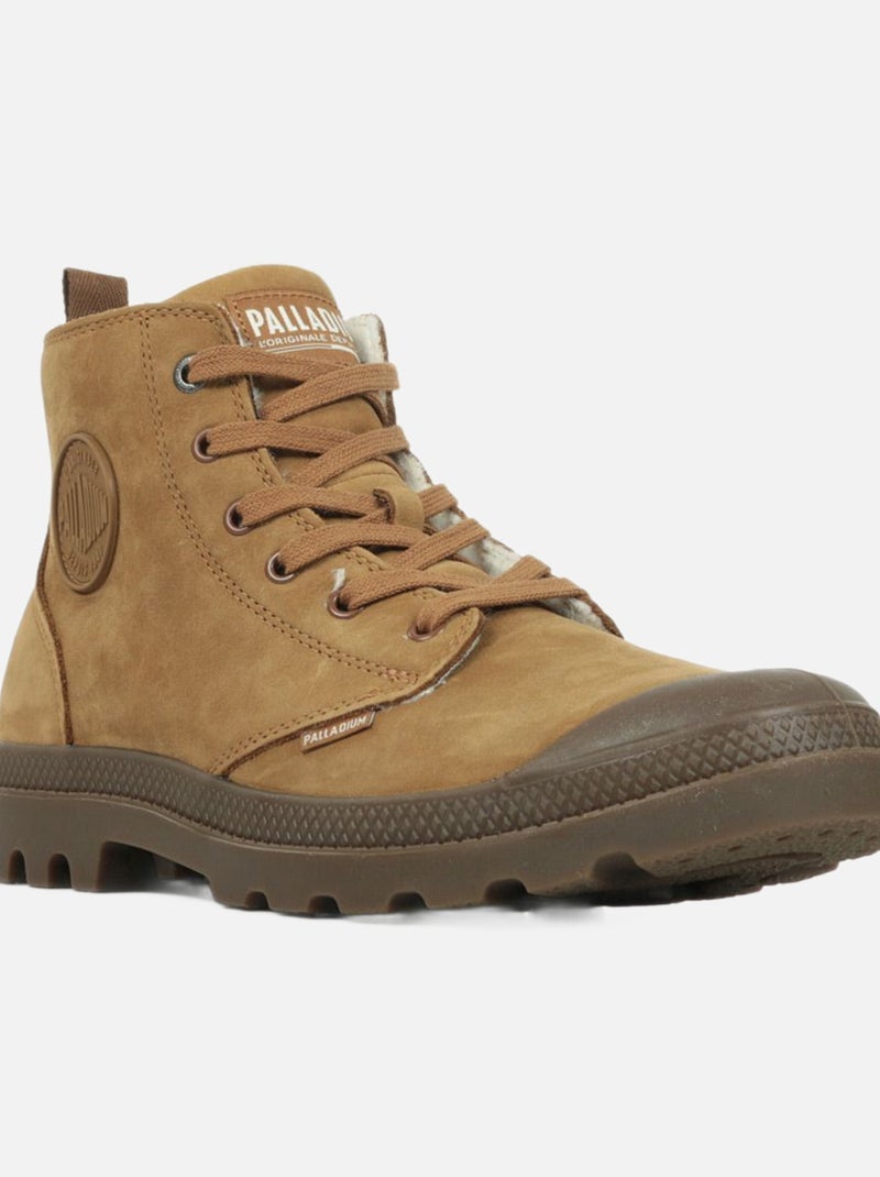 Boots Palladium Pampa Hi Zip Wl Marron - Kiabi