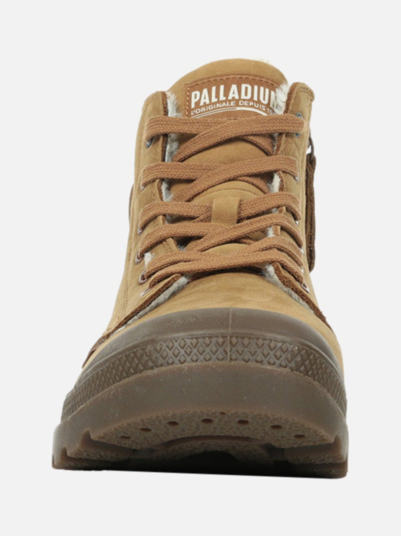 Boots Palladium Pampa Hi Zip Wl Marron - Kiabi