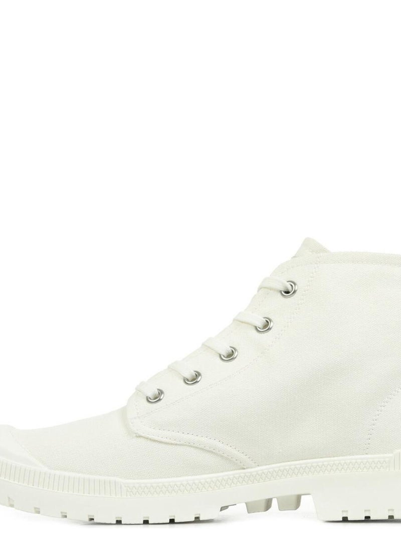 Boots Palladium Pampa SP20 Hi Canvas Blanc - Kiabi