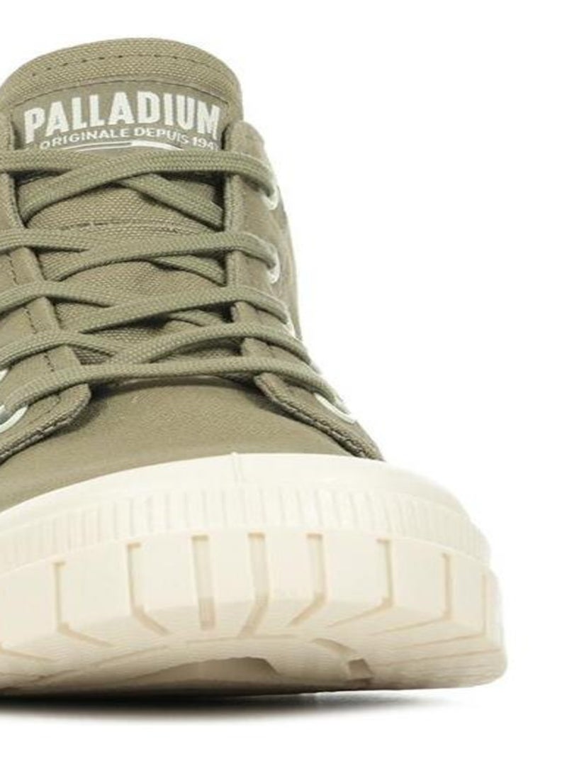 Boots Palladium Pampa SP20 Hi Canvas Vert olive - Kiabi