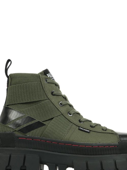 Boots Palladium Revolt HI Army - Kiabi