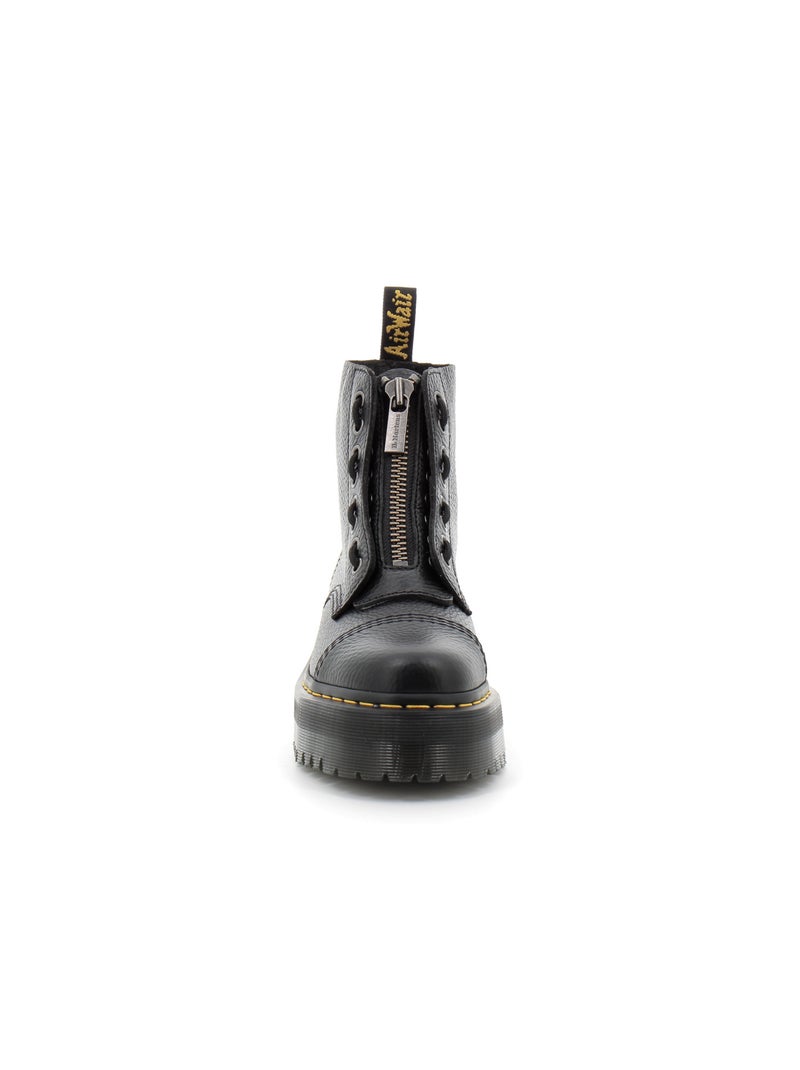Boots Plateformes Pour Femme Sinclair Noir - Kiabi