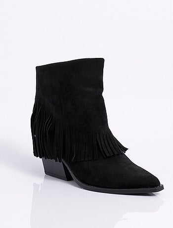 Boots pointues à franges thème western - AFIBEL