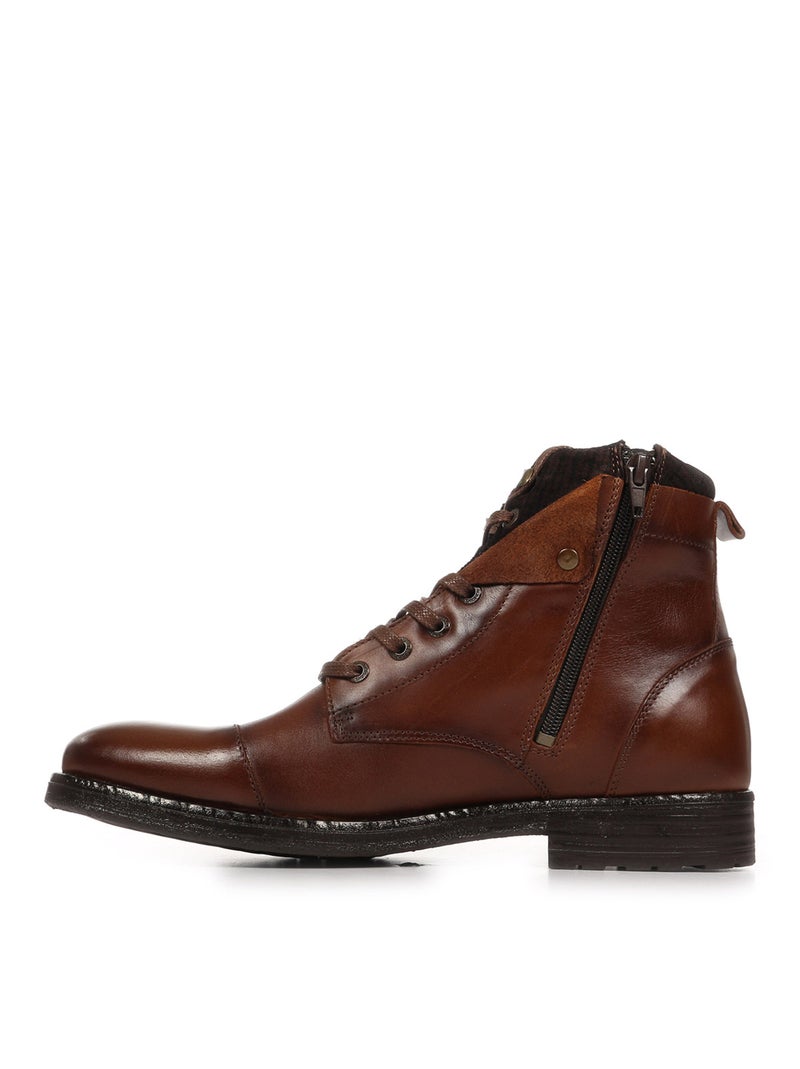 Boots Redskins Breme Marron - Kiabi