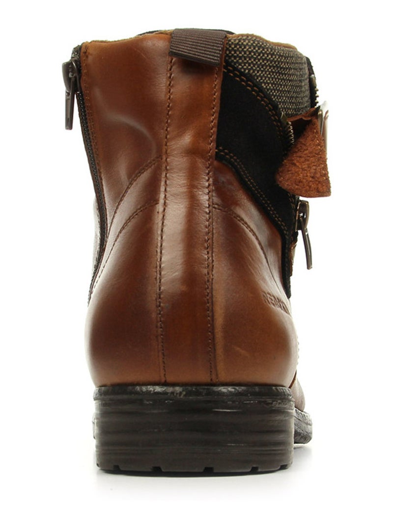 Boots Redskins Brisbane Marron - Kiabi