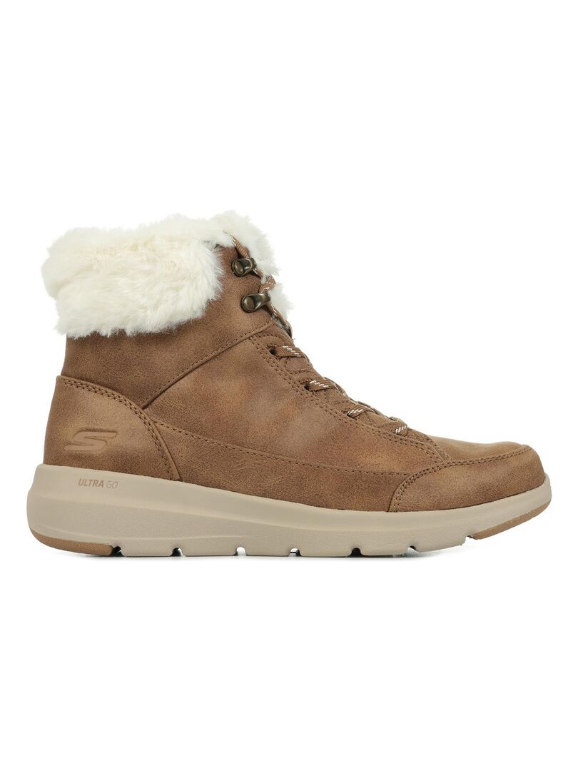 Boots Skechers Glacial Ultra Cozyly Marron - Kiabi