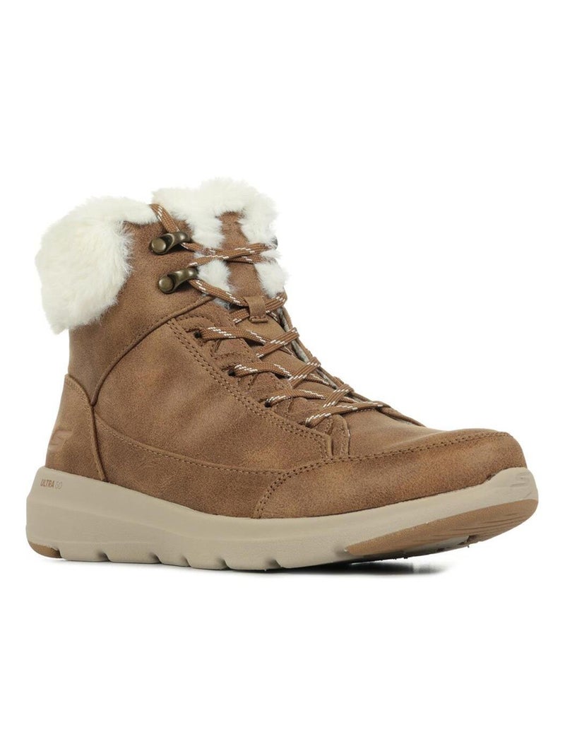 Boots Skechers Glacial Ultra Cozyly Marron - Kiabi