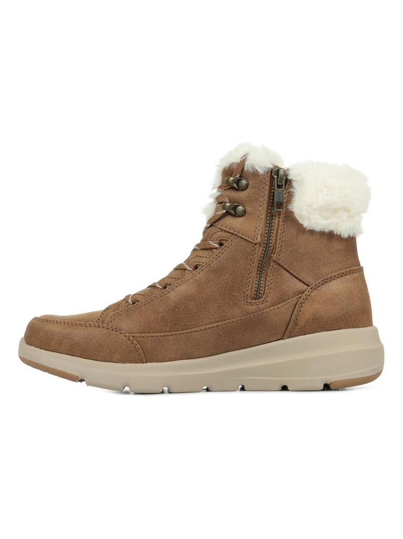 Boots Skechers Glacial Ultra Cozyly Marron - Kiabi
