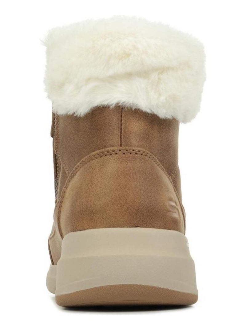 Boots Skechers Glacial Ultra Cozyly Marron - Kiabi