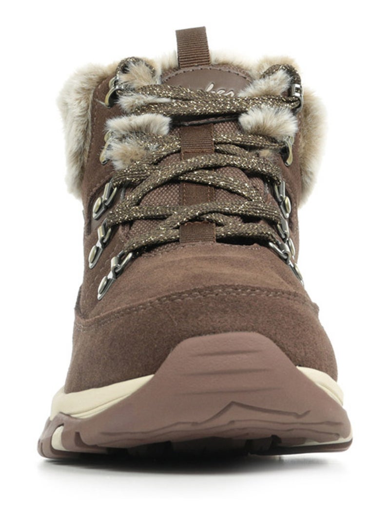 Boots Skechers Trego Snow Worries Marron - Kiabi