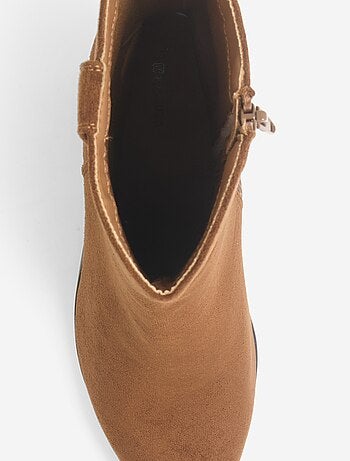 Boots style santiags à talon