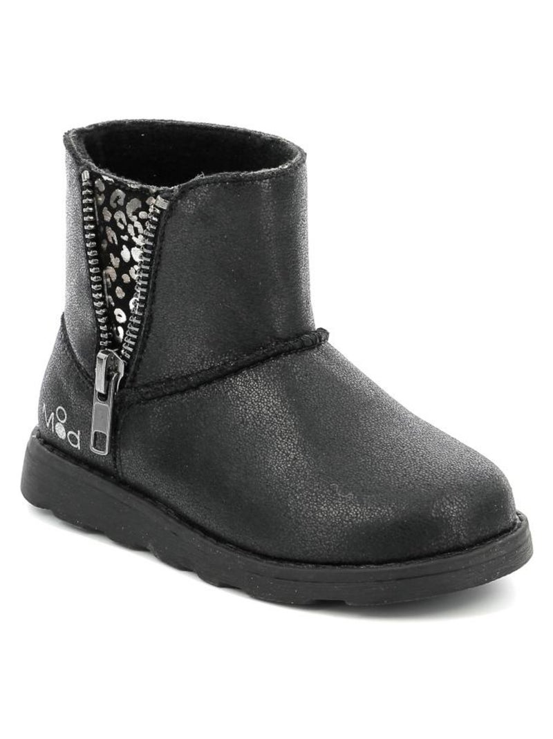 Boots Synthetique Aldize Mod 8 Noir - Kiabi
