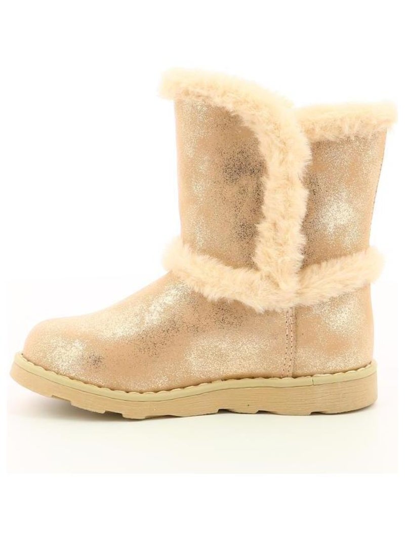 Boots Synthetique Aldoux Mod 8 Rose - Kiabi