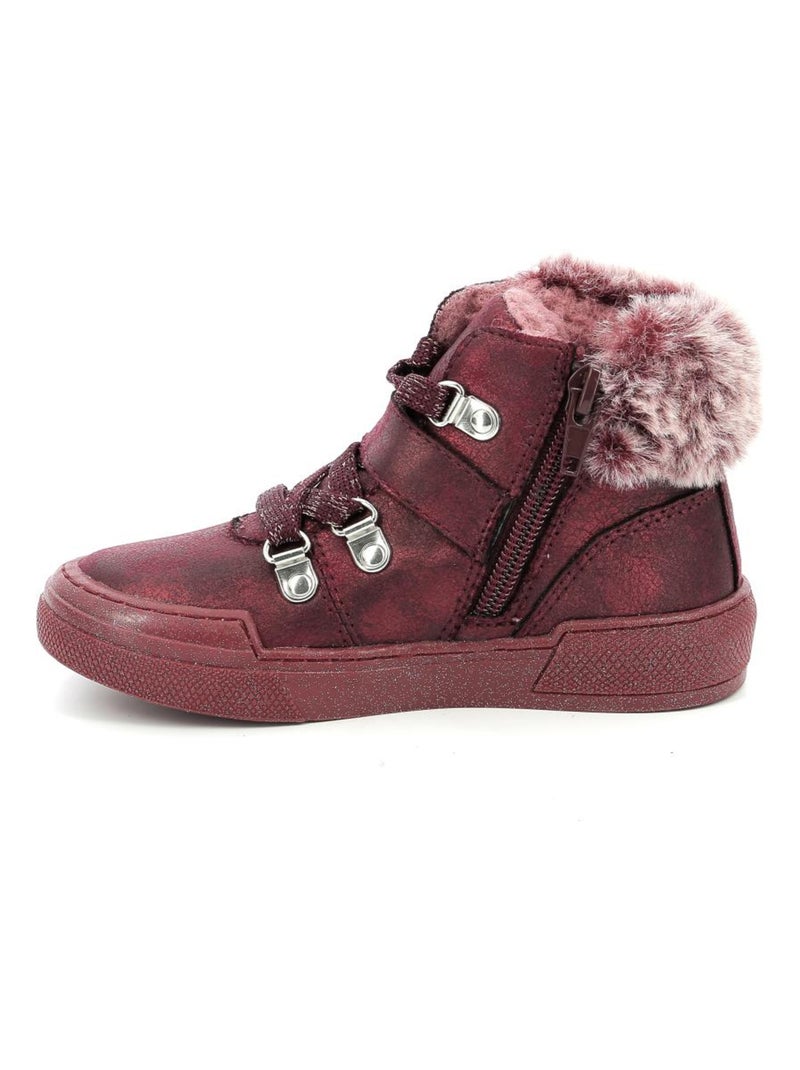 Boots Synthetique Arisnow Mod 8 Bordeaux - Kiabi