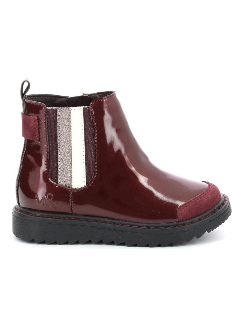 Boots Synthetique Dolorisa Bordeaux - Kiabi