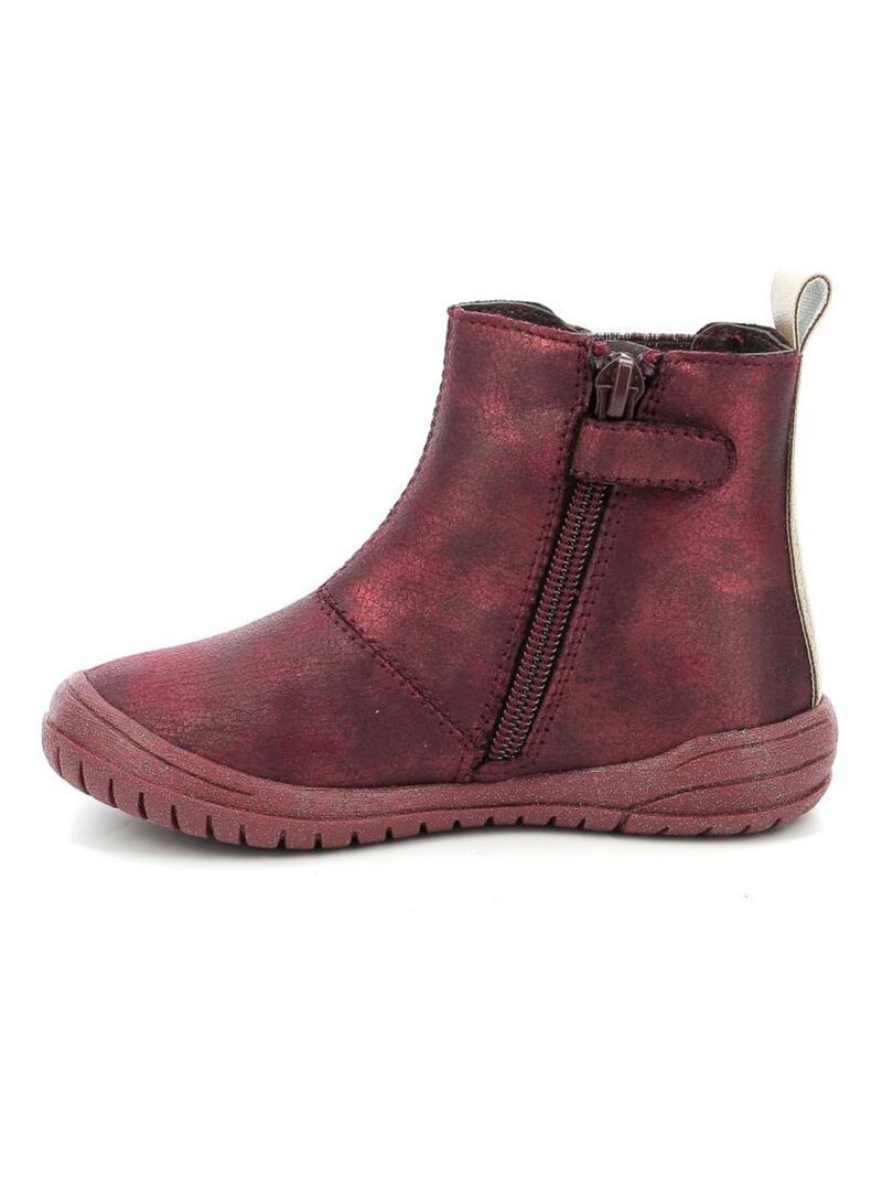 Boots Synthetique Fiany Mod 8 Bordeaux - Kiabi