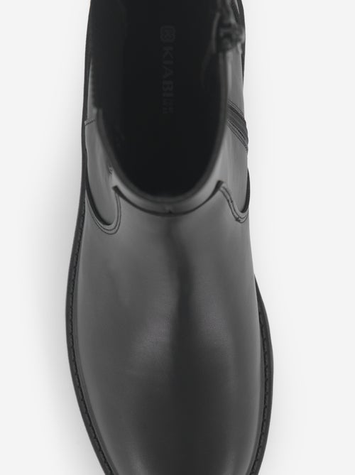 Boots talons plats - Kiabi Boots talons plats - Kiabi