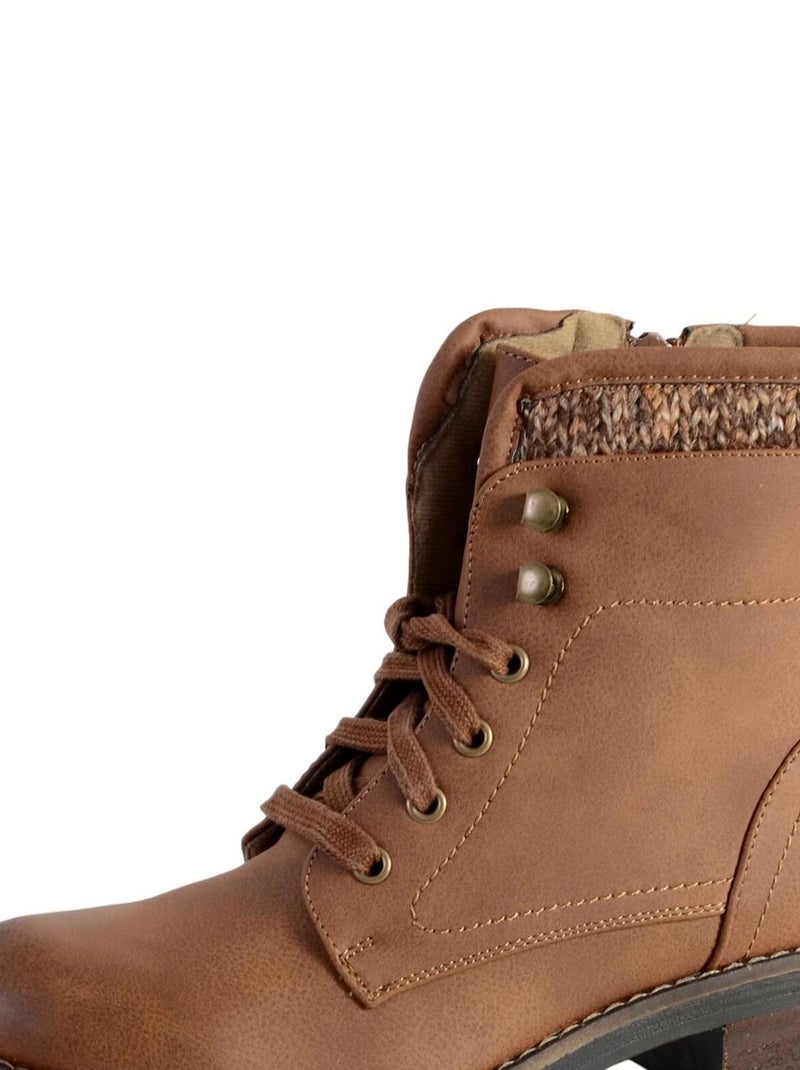 Boots The Divine Factory 1 Marron - Kiabi