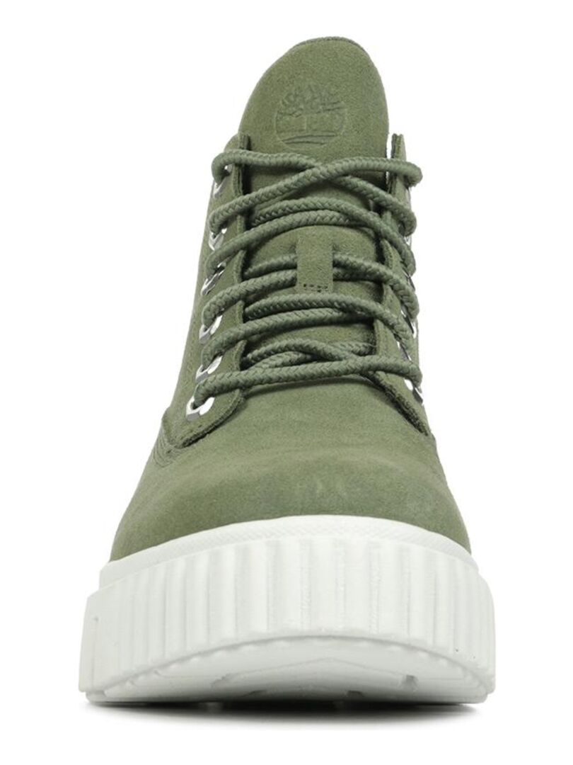 Boots Timberland Greyfield Leather Boot Vert olive - Kiabi