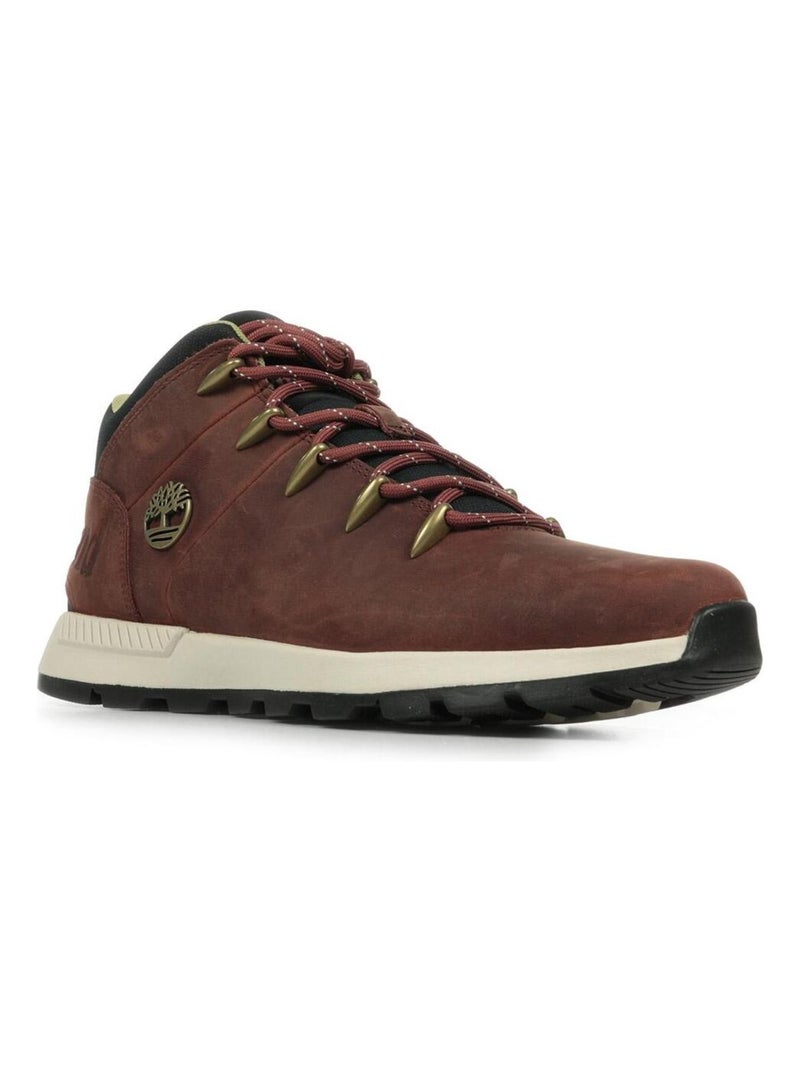 Boots Timberland Sprint Trekker Mid Lace Marron - Kiabi
