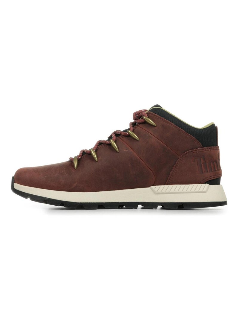 Boots Timberland Sprint Trekker Mid Lace Marron - Kiabi