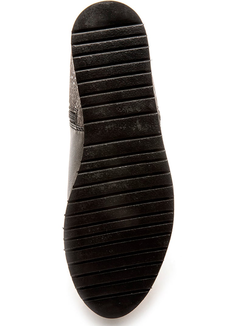 Boots zippées aérosemelle - pediconfort Noir Noir - Kiabi