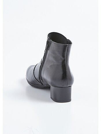 Boots zippées élastiquées - Afibel