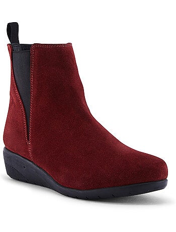 Boots zippées et élastiquées - pediconfort
