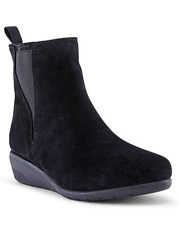Boots zippées et élastiquées - pediconfort