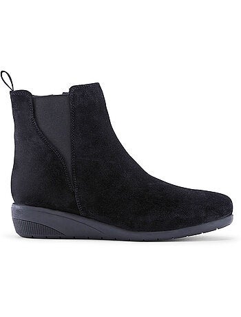 Boots zippées et élastiquées - pediconfort