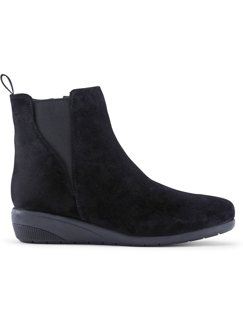 Boots zippées et élastiquées - pediconfort Noir Noir - Kiabi